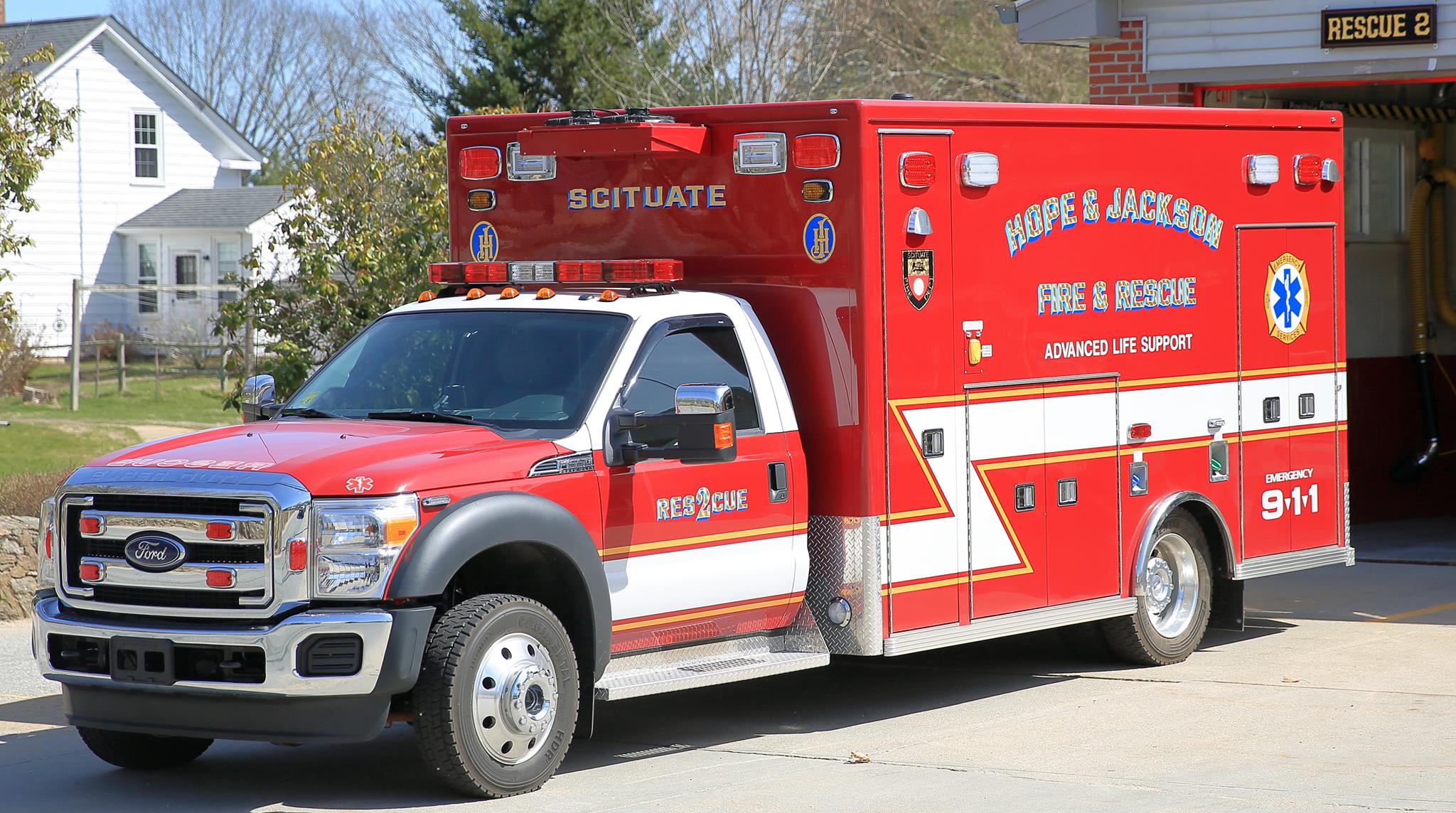 New Rescue 2 In Service Hope Jackson Fire Company